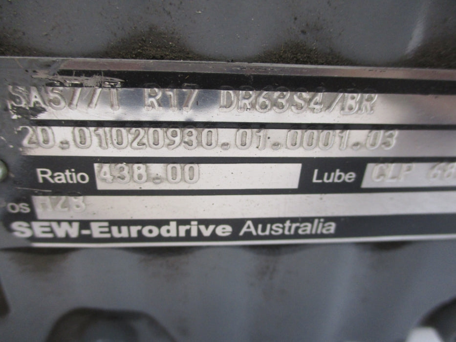 SEW-EURODRIVE SA57/TR17DR63S4/BR UNMP