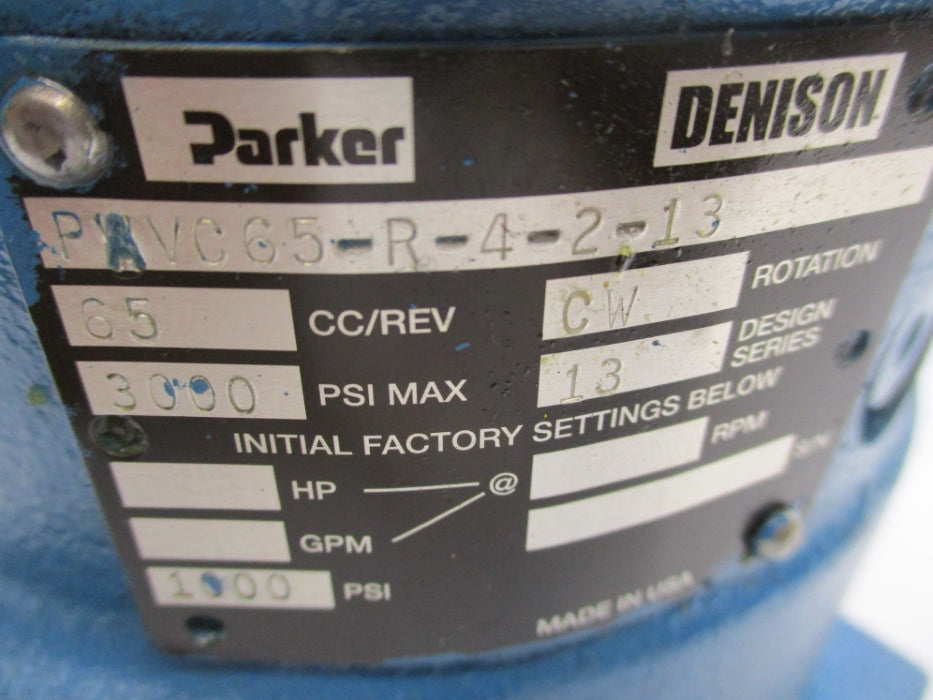 PARKER PAVC65-R-4-2-13 NSNP