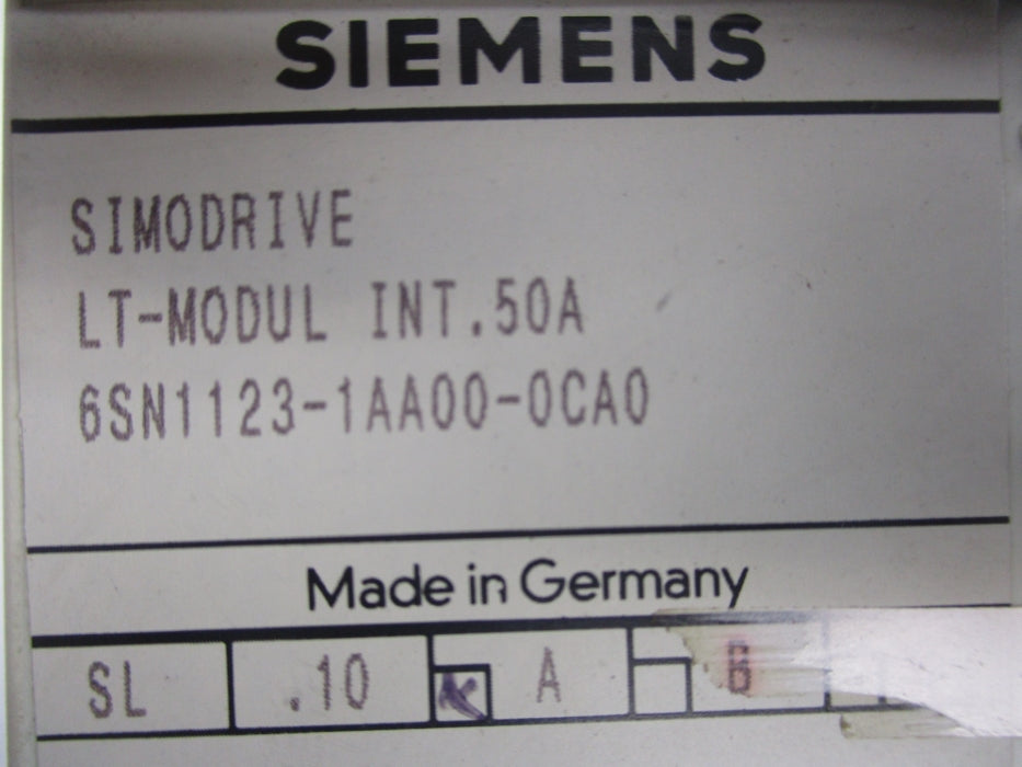 SIEMENS 6SN1123-1AA00-0CA0 UNMP