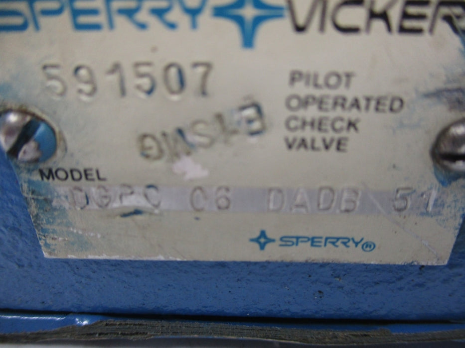 VICKERS DGPC06DADB51 591507 NSNP
