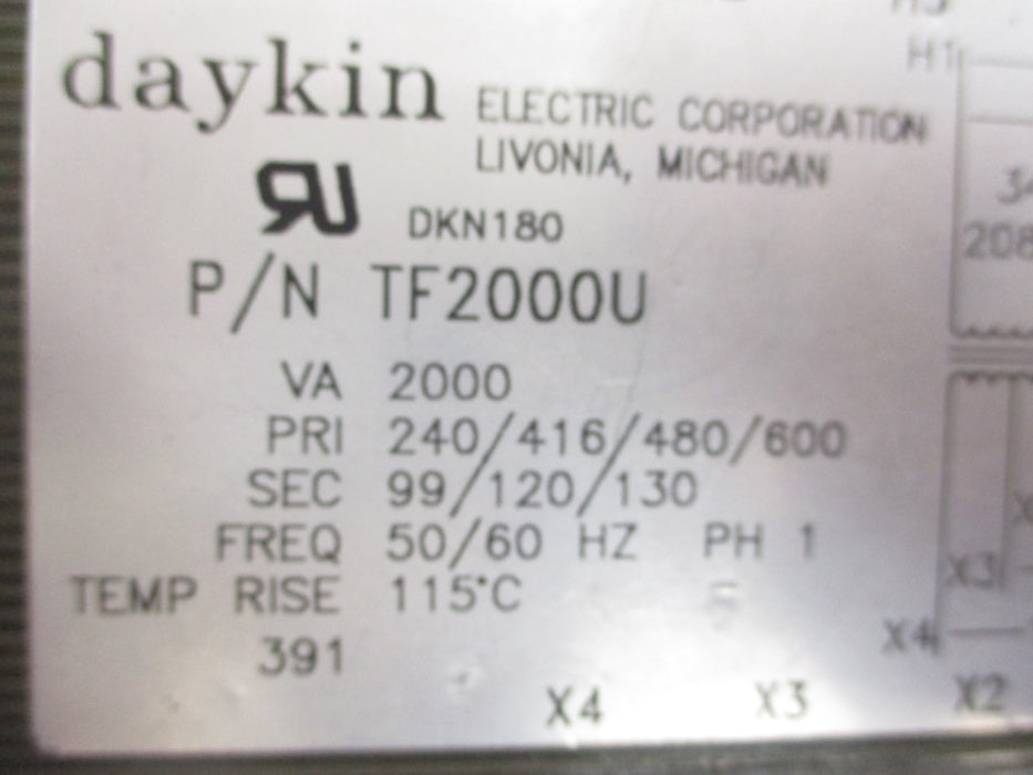 DAYKIN DKN180 TF2000U 2000VA UNMP