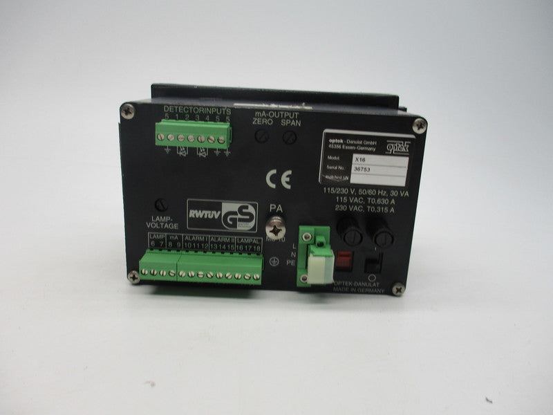 OPTEK X16 NSNP