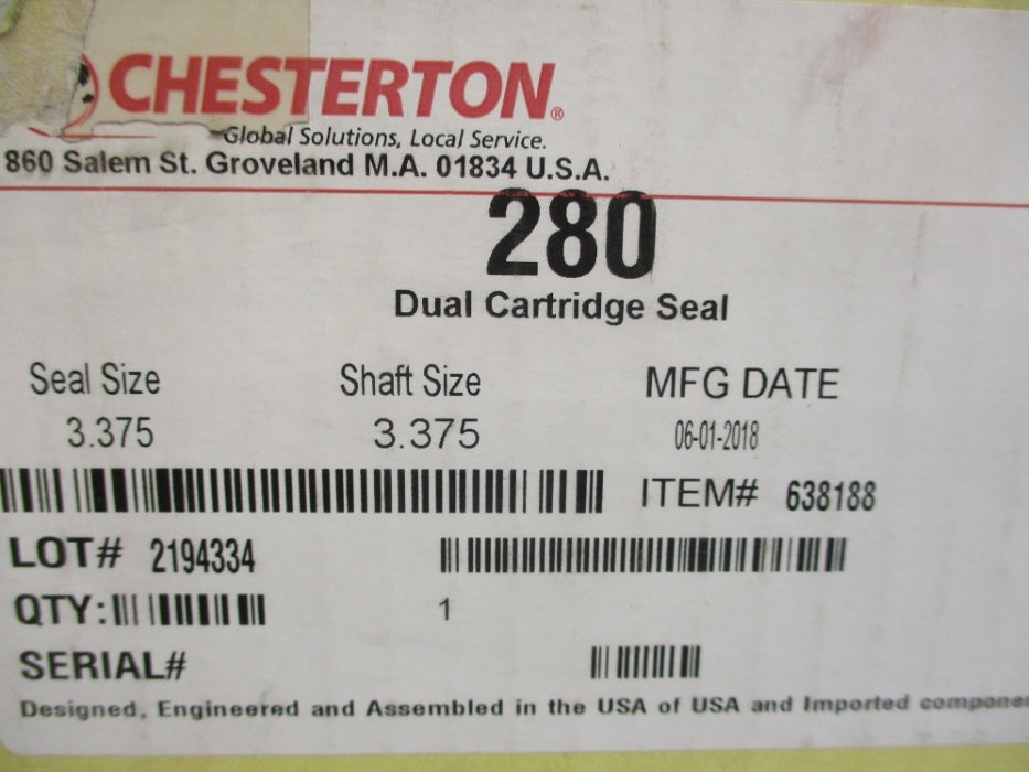 CHESTERTON 280 3.375 NSMP