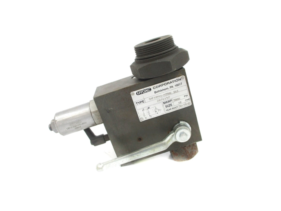HYDAC 2076197 SAF10M16-N350CS63 5800PSI (AS PICTURED) NSNP