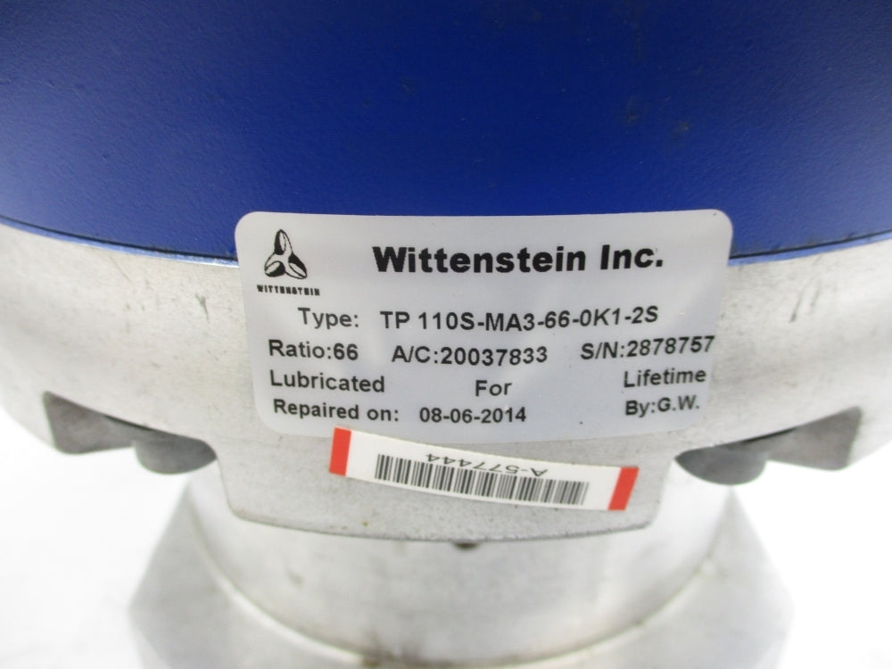 WITTENSTEIN TP110S-MA3-66-0K1-2S REMAN