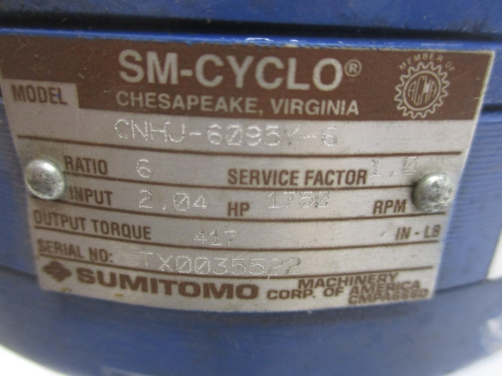 SUMITOMO CNHJ-6095Y-6 UNMP