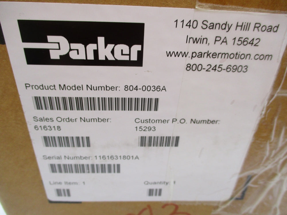 PARKER 804-0036A NSMP