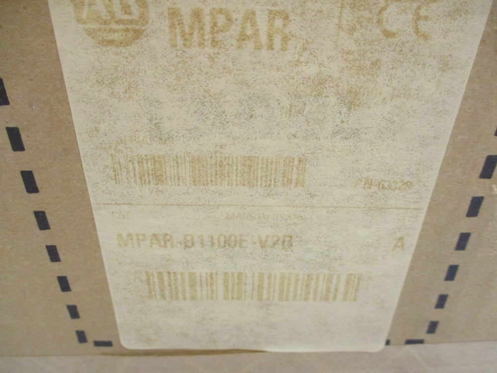 ALLEN BRADLEY MPAR-B1100E-V2B SER. A NSMP