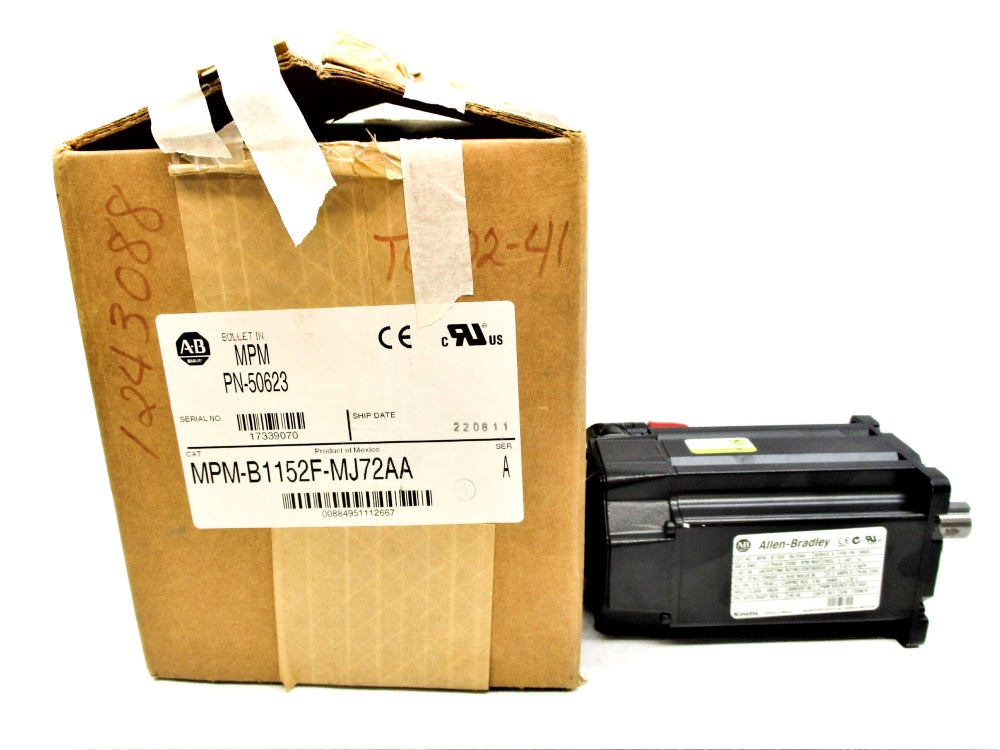 ALLEN BRADLEY MPM-B1152F-MJ72AA SER. A NSMP