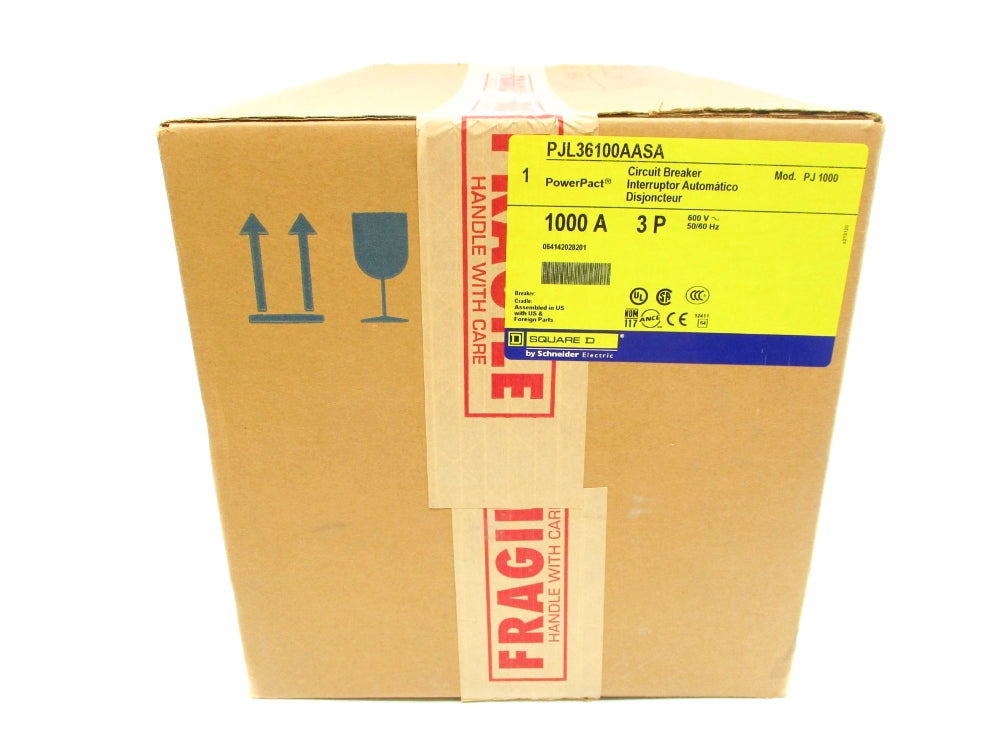 SQUARE D PJL36100AASA SER. S1 600V 1000A NSFS