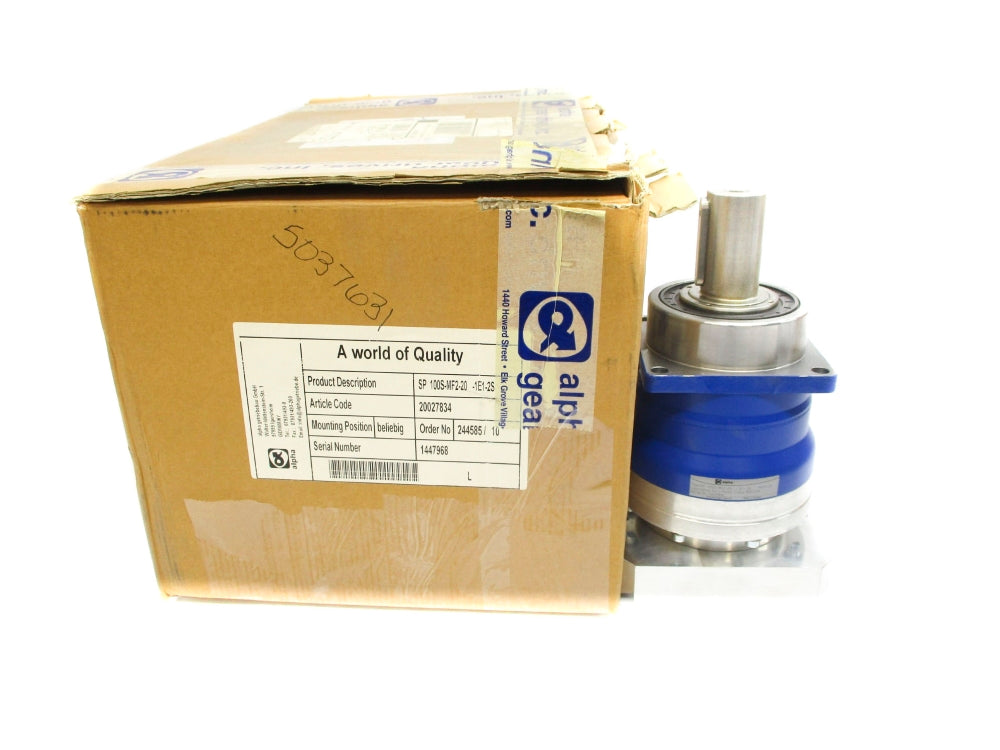 ALPHA SP100S-MF2-20-1E1-2S NSMP