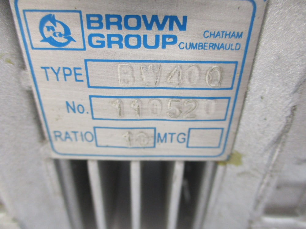 BROWN GROUP BW400 UNMP