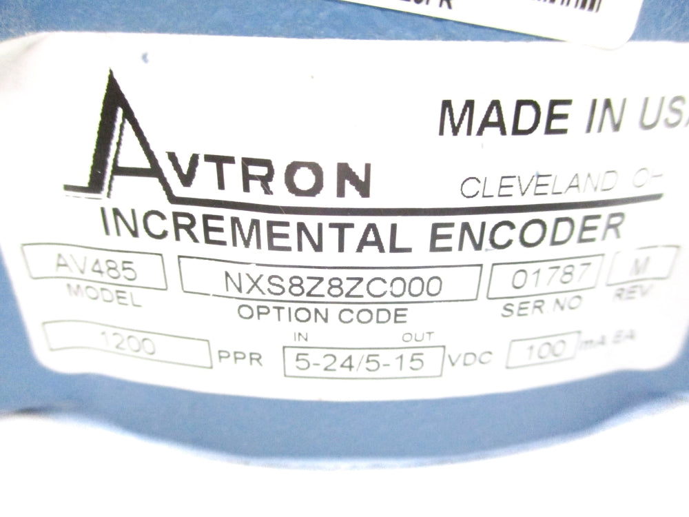 AVTRON AV485NXS8Z8ZC00 REMAN