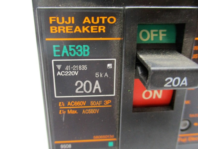 FUJI EA53B 20A 660VAC NSNP