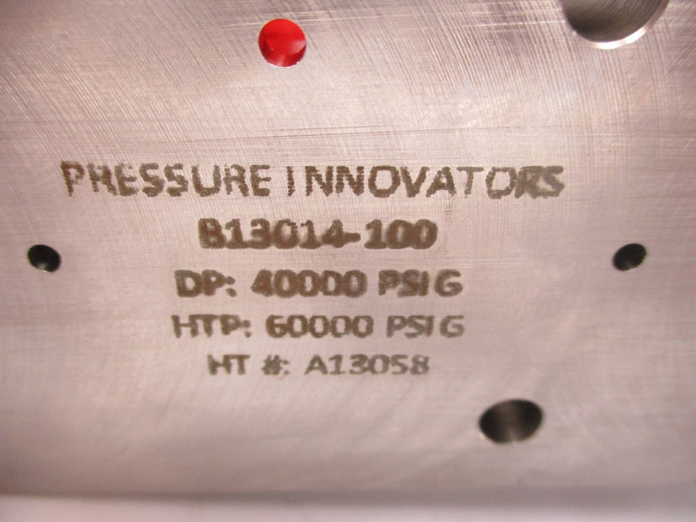 PRESSURE INNOVATORS B13014-100 6000PSI NSNP