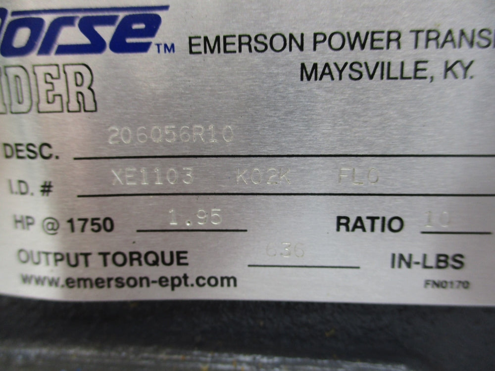 MORSE 206Q56R10 UNMP