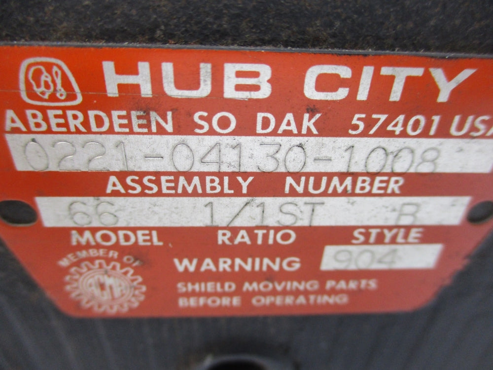 HUB CITY 0221-04130-1008 UNMP
