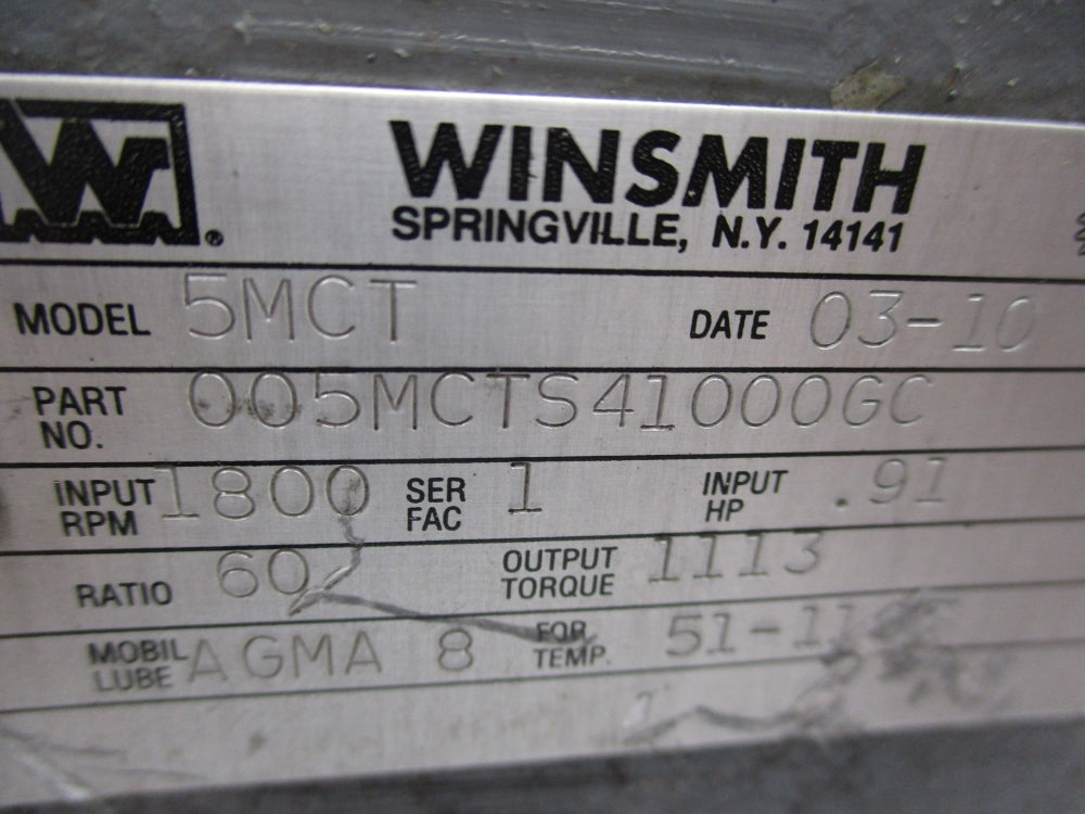 WINSMITH 5MCT 005MCTS41000GC NSNP