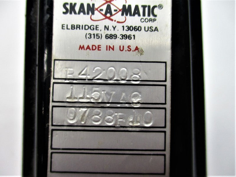 SKAN-O-MATIC R42008 115VAC UNMP