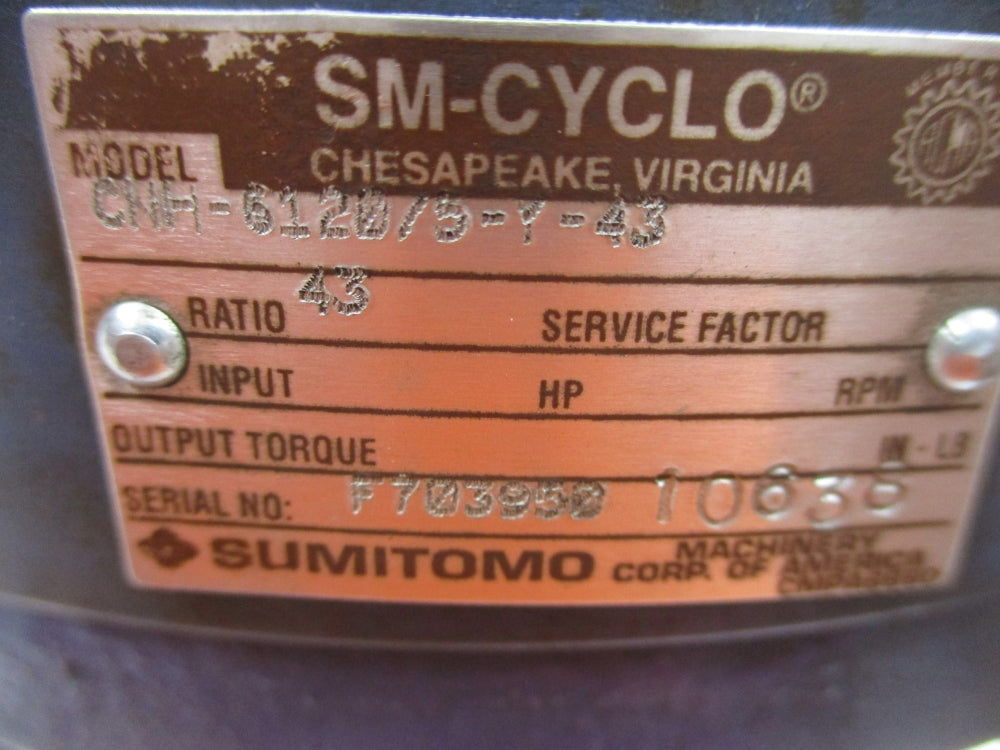 SUMITOMO CNH-6120/5-Y-43 UNMP