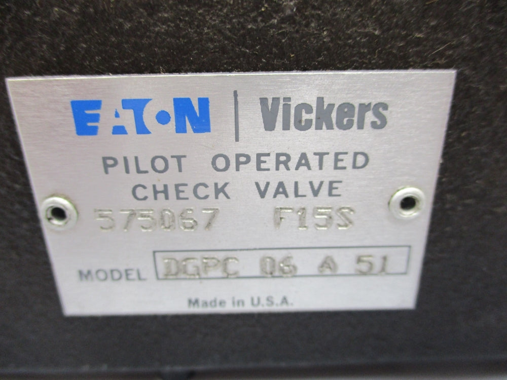 VICKERS DGPC06A51 575067 NSNP