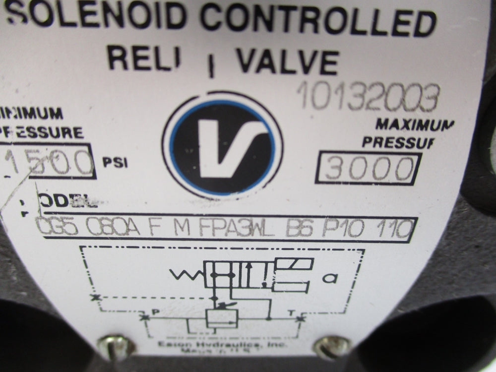 VICKERS DG4V30BLMFPA3WLB660 120V 5000PSI NSNP
