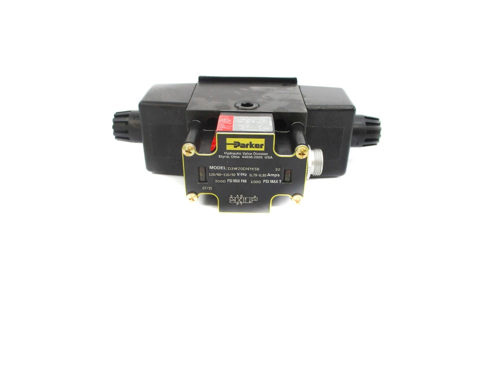 PARKER D3W20DNYK56 120V 5000PSI NSNP