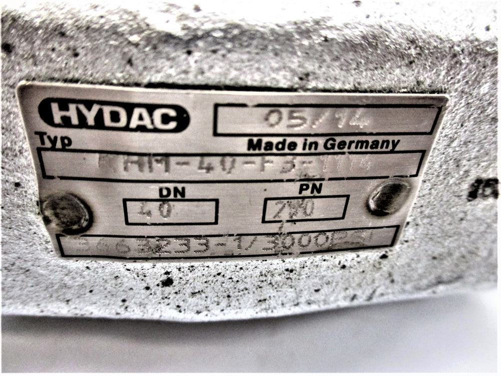HYDAC KHM-40-F3-1114 3000PSI NSNP