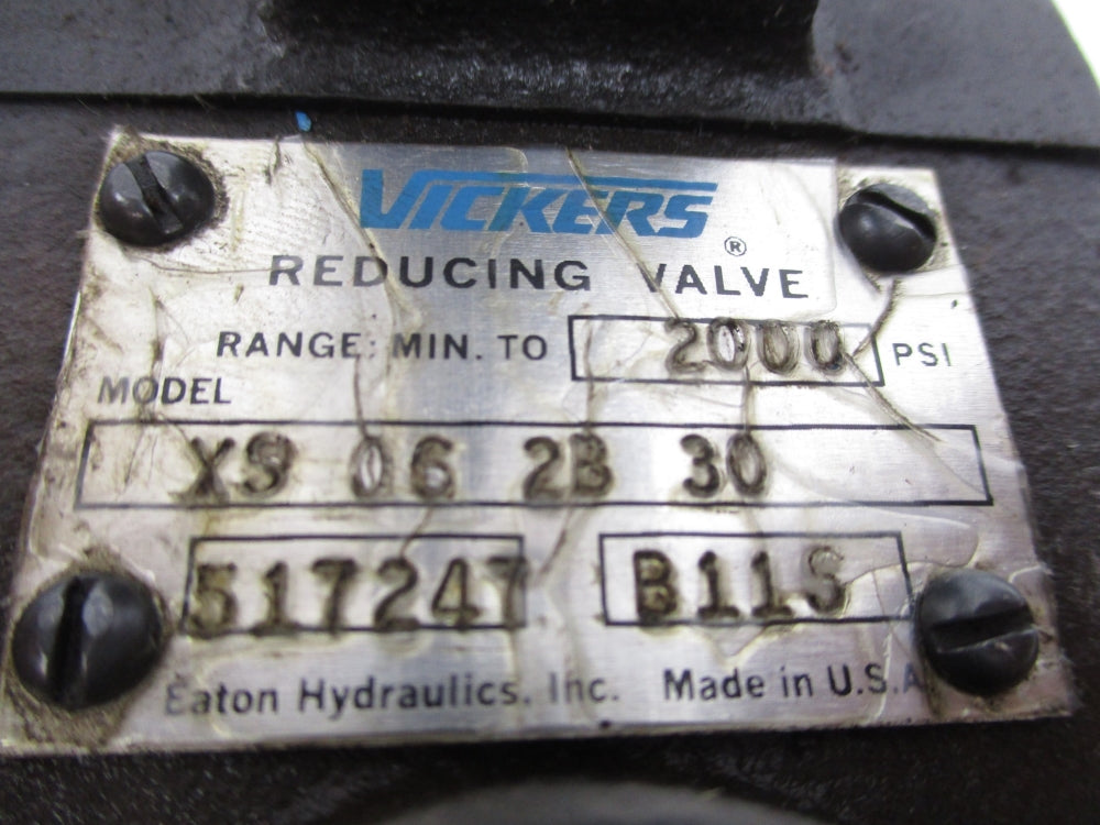 VICKERS XS062B30 517247 2000PSI NSNP