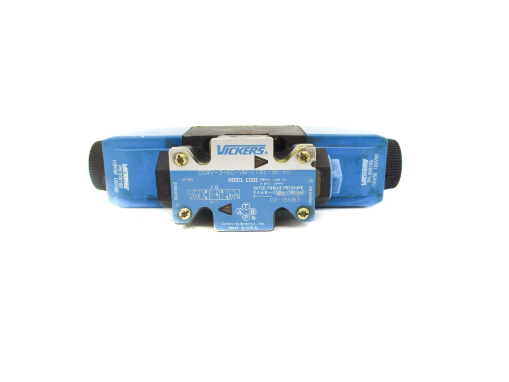 VICKERS DG4V-3-6C-VM-FTWL-B6-60 02-156169 120V 5000PSI NSNP