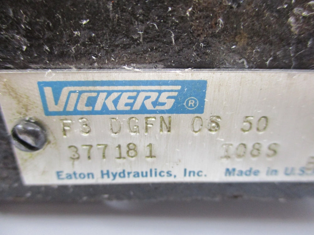 VICKERS F3DGFN0650 377181 NSNP