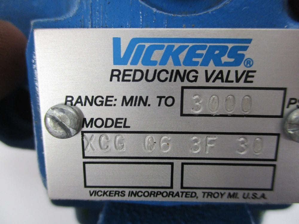 VICKERS XCG063F30 3000PSI NSNP