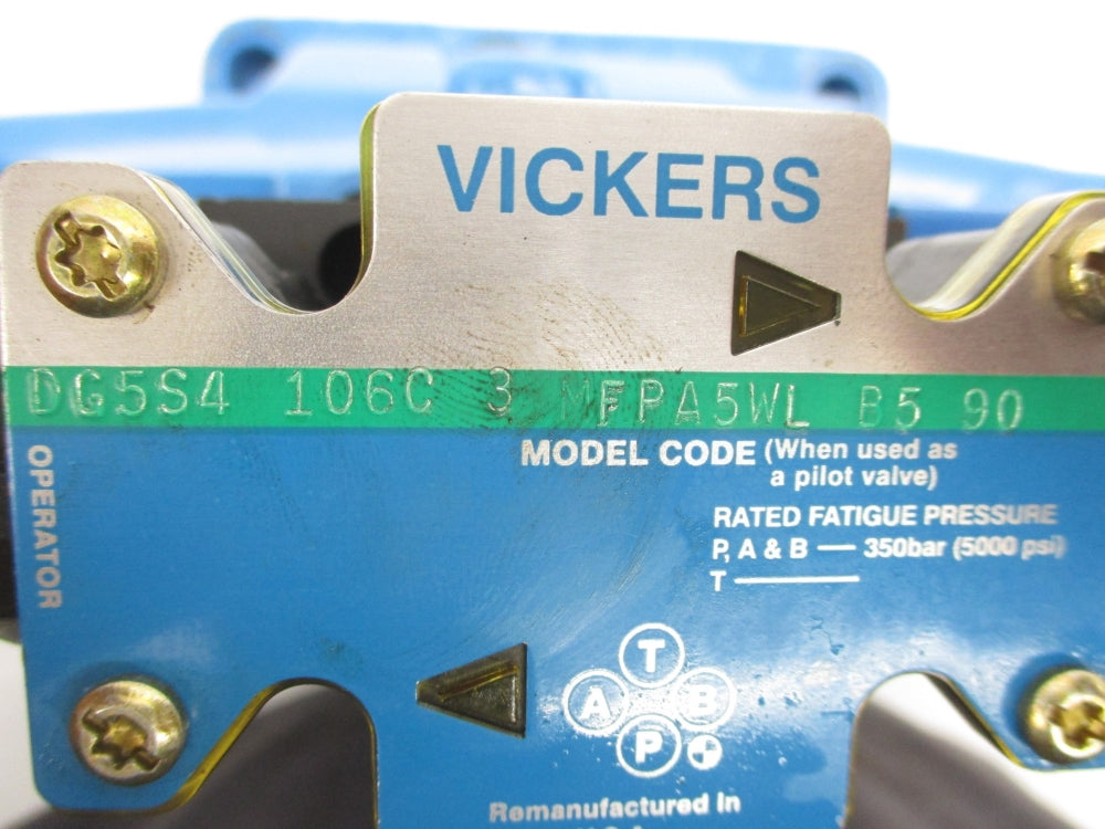 VICKERS DG5S4106C3MFPA5WLB590 5000PSI NSNP