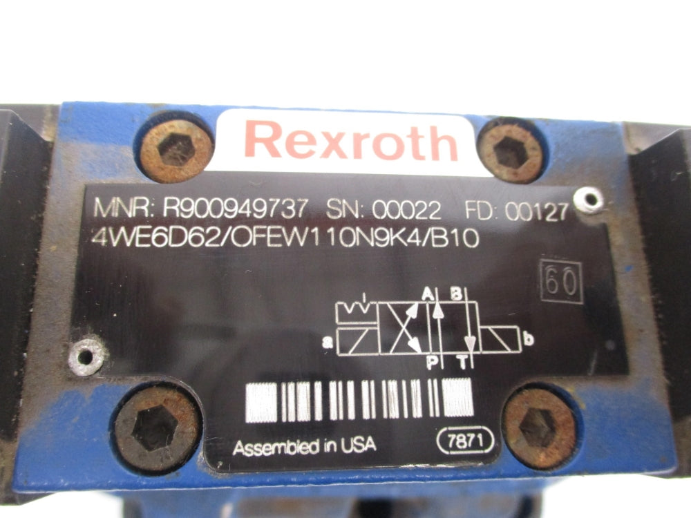 REXROTH 4WEH22D7X/6EW110 R901229484 120V UNMP