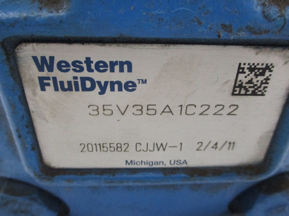 WESTERN FLUIDYNE 35V35A1C222 20115582CJJW-1 UNMP