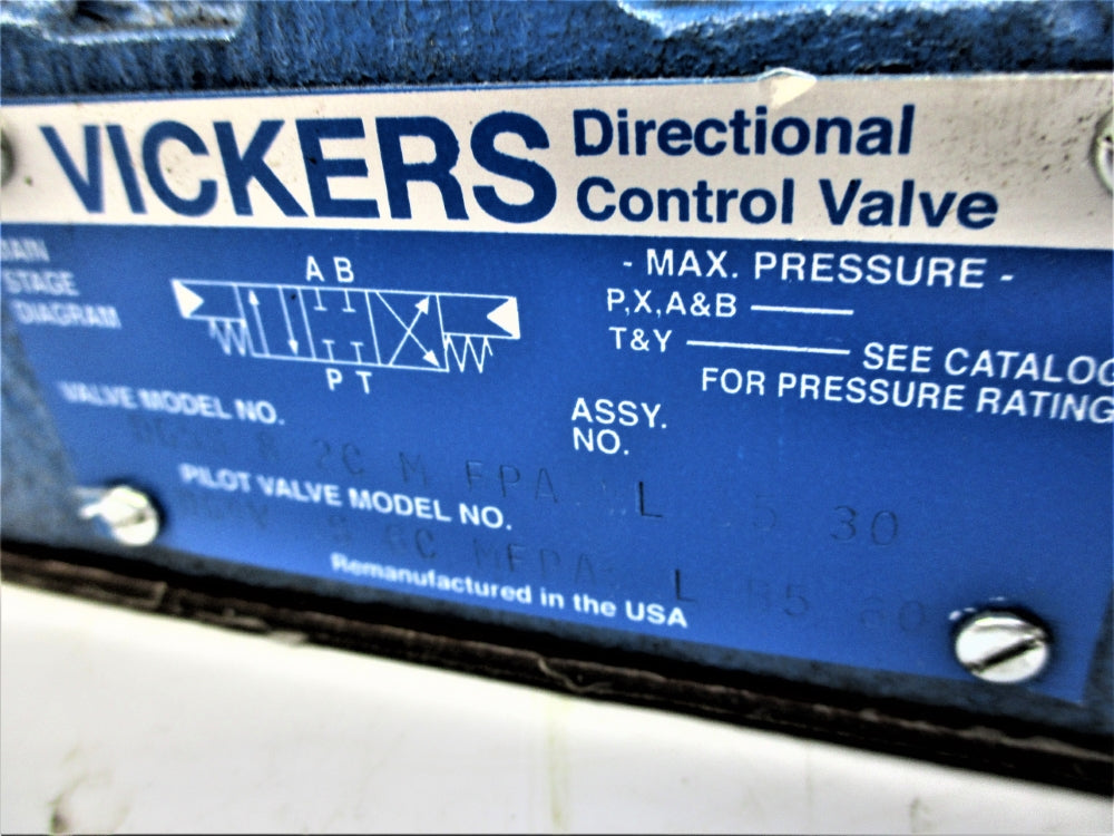 VICKERS DG5S82CMFPA5WLB530 NSNP