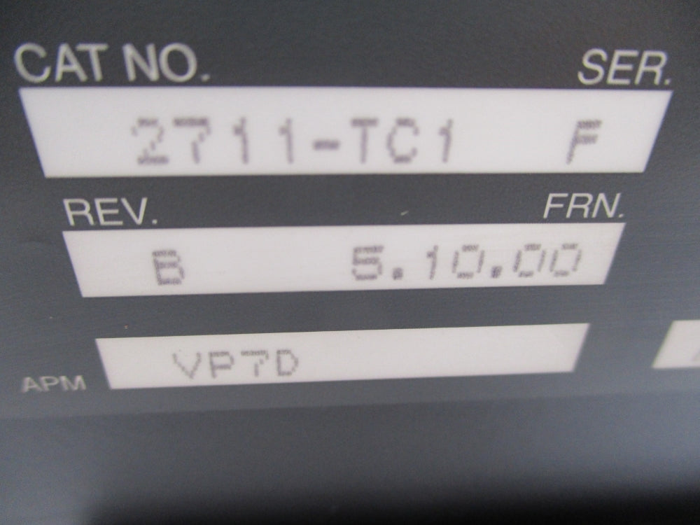 ALLEN BRADLEY 2711-TC1 SER. F F/W 5.10.00 NSNP