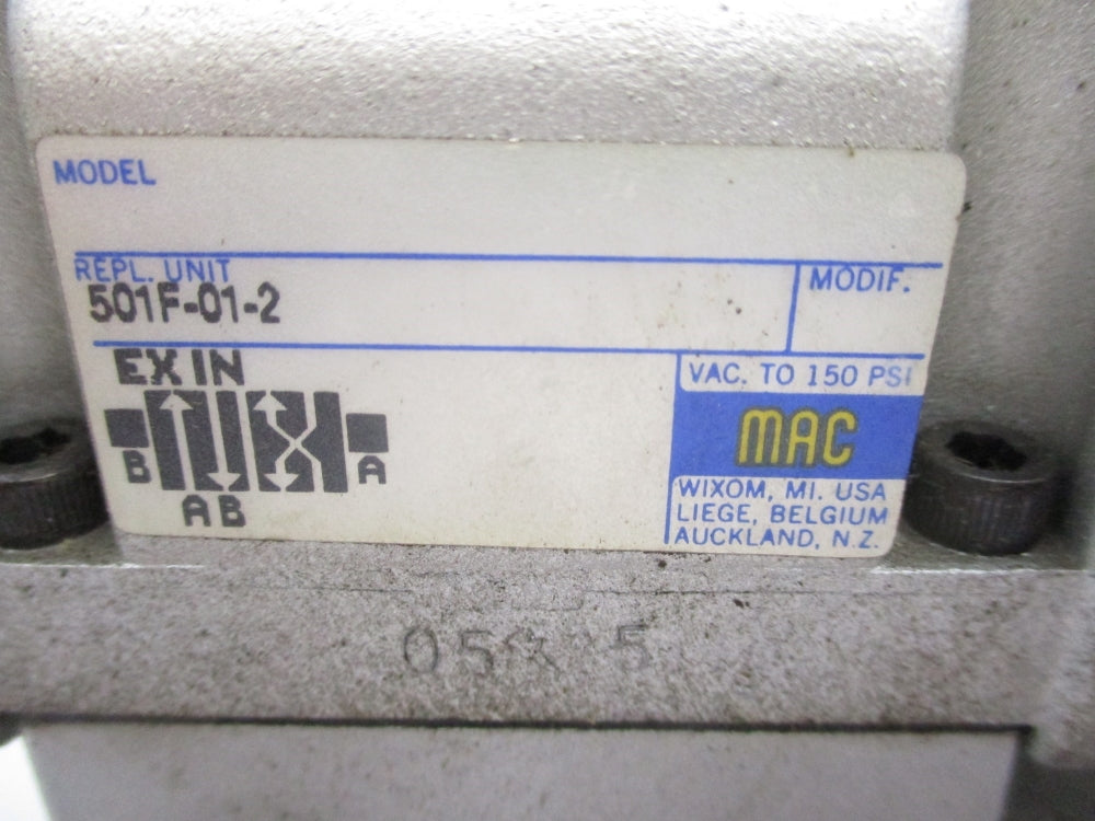 MAC 501F-01-2 120V 150PSI NSNP