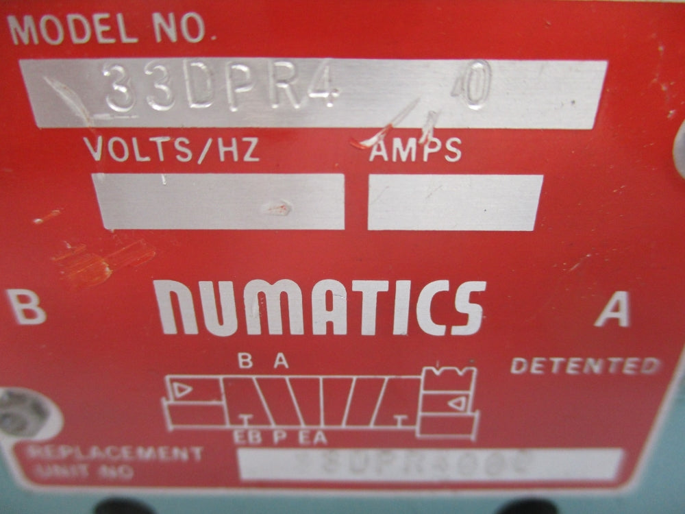 NUMATICS 33DPR4 NSNP