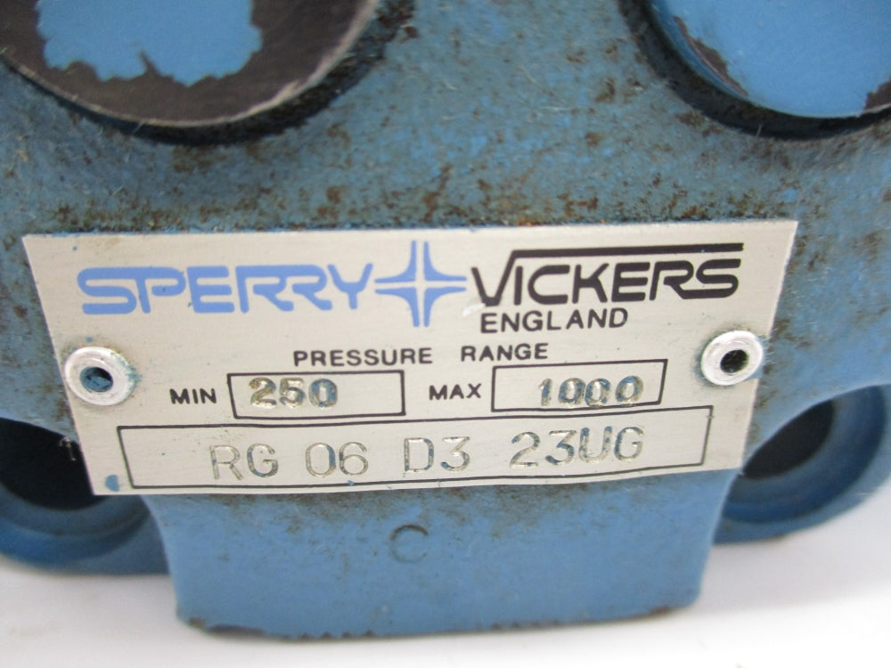 VICKERS RG06D323UG 250-1000PSI UNMP