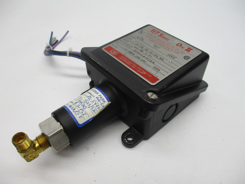 UNITED ELETRIC H117D 711 UNMP