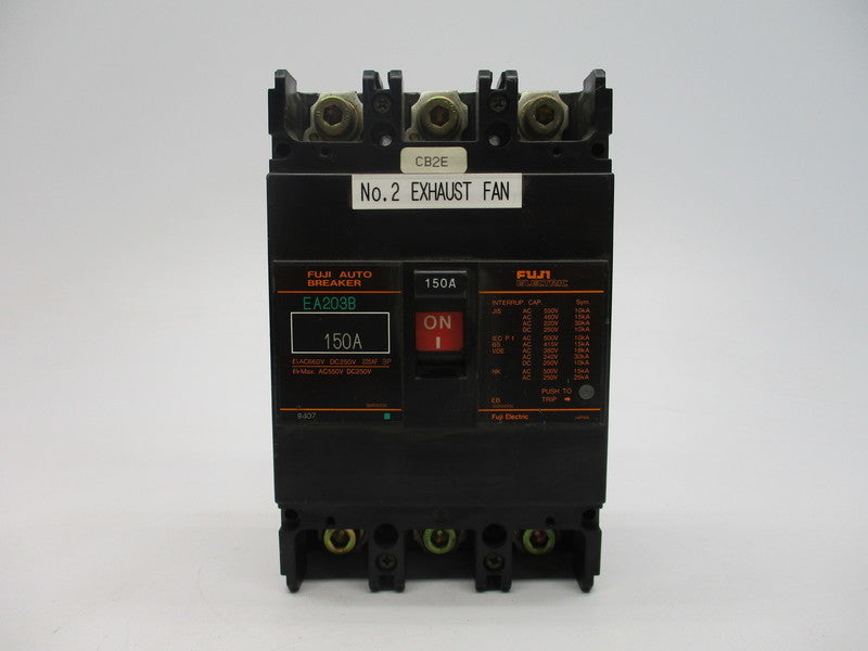 FUJI EA203B 150A 660VAC 250VDC NSNP