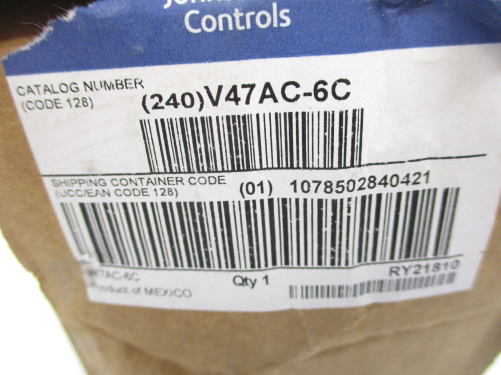JOHNSON CONTROLS V47AC-6 150PSI NSMP