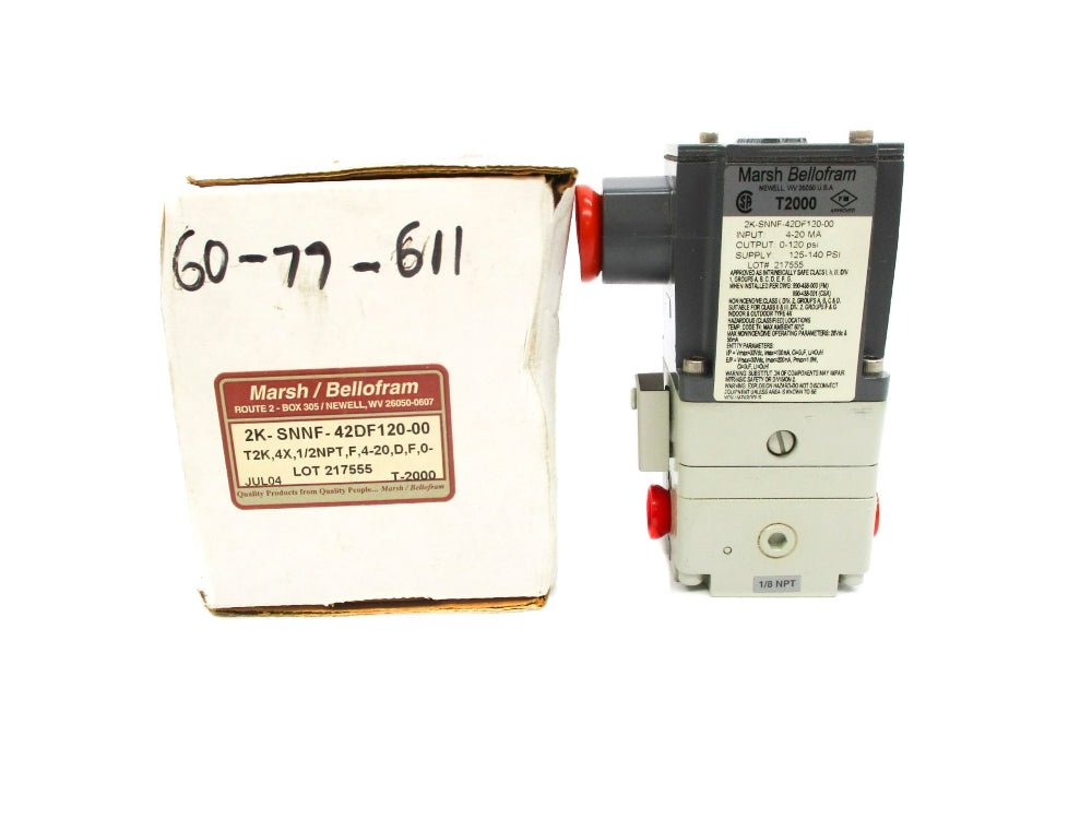 MARSH BELLOFRAM 2K-SNNF-42DF120-00 0-120PSI NSMP
