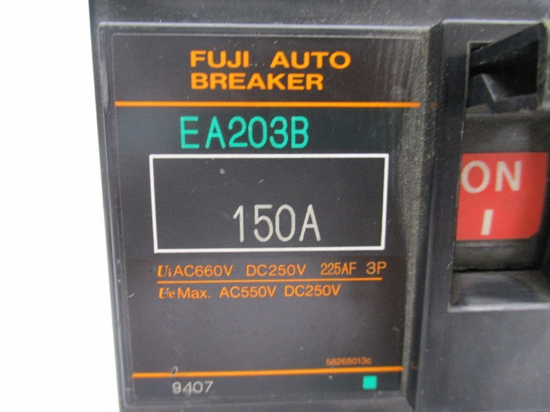 FUJI EA203B 150A 660VAC 250VDC NSNP