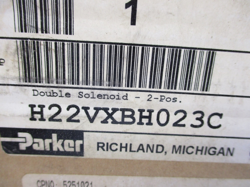 PARKER H22VXBH023C 145PSI 120V NSMP