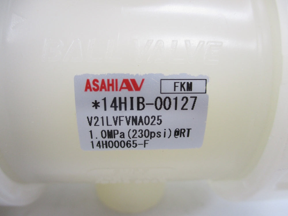 ASAHI 14HIB-00127 V21LVFVNA025 230PSI NSMP