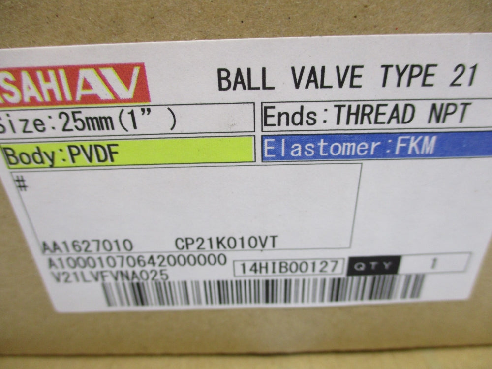ASAHI 14HIB-00127 V21LVFVNA025 230PSI NSMP