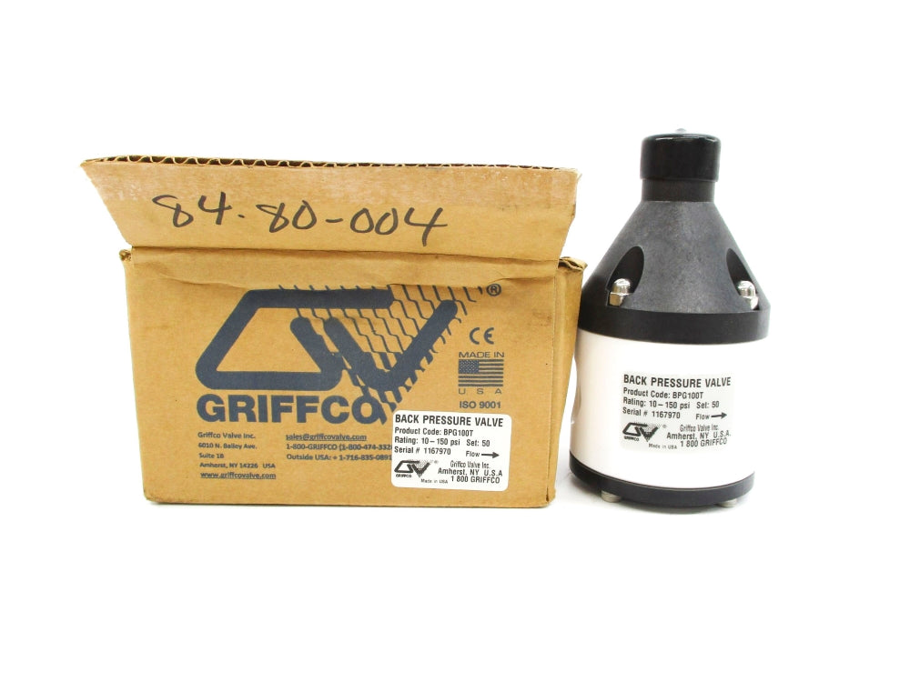 GRIFFCO VALVE BPG100T 10-150PSI NSMP
