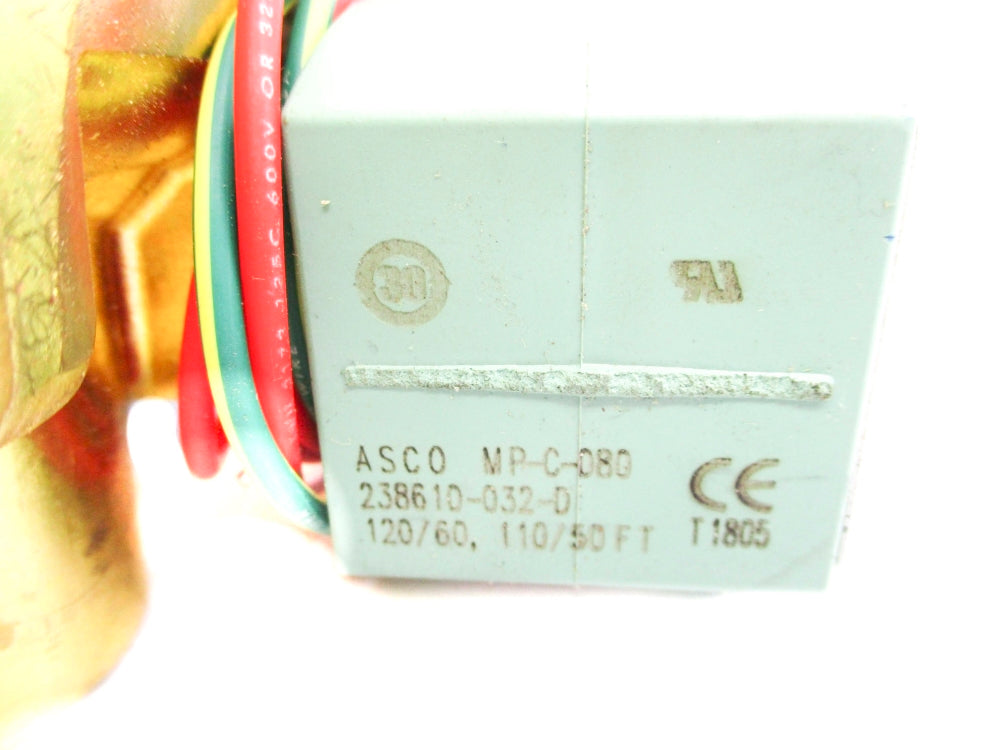 ASCO 8344G076 110/120V 10-150PSI 3/4" NSNP